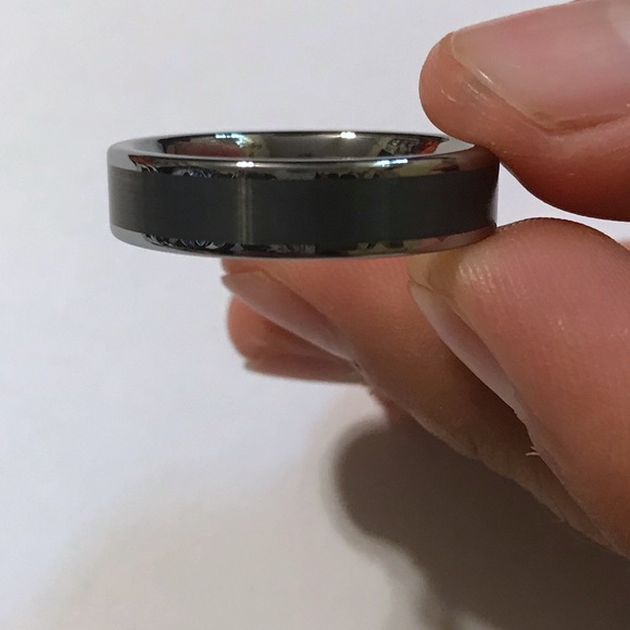 Triton 6MM Tungsten Carbide Ring Round Edge 12.5 - Picture 2 of 6